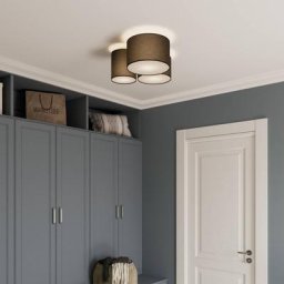 Lindby Laurenz Deckenlampe, 3-fl., grau