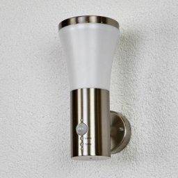 Lindby Bewegungsmelder-Wandlampe Sumea für außen, LED