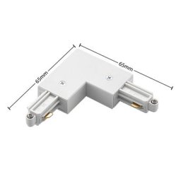 Lindby Eckverbinder 1-Phasen-System, weiß