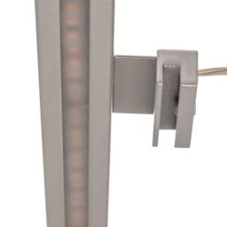 Euluna LED-Spiegelleuchte Espelho 60 cm alu 3.000 K