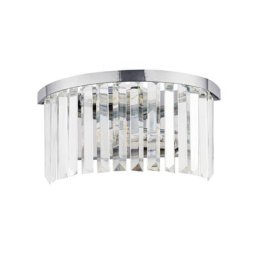 Nowodvorski Lighting Wandleuchte Cristal, transparent/silber