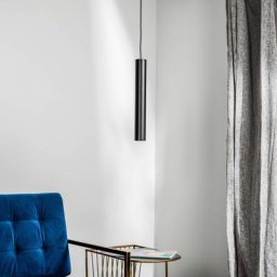 Nowodvorski Lighting Hängeleuchte Eye, 1fl, schwarz, Schirmhöhe 40 cm
