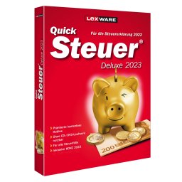Lexware QuickSteuer 2023 Deluxe für die Steuererklärung 2022