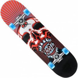 Xootz Doublekick Skull 8"" Skateboard TY5759