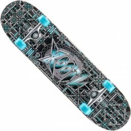 Xootz Doublekick Industrial 8"" Skateboard TY5761