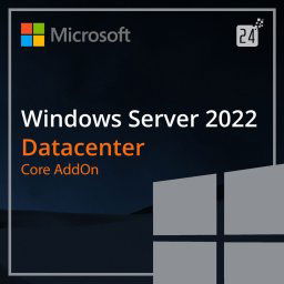 Microsoft Windows Server 2022 Datacenter Core AddOn 16 Cores