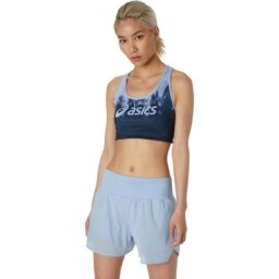 Asics Damen Asics Logo Bra Kasane blau