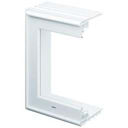 ACO Therm 3.0 Leibungsrahmen Standard für Fertigteilwerk mit Holzaussteifung FTW, 80x60 cm, 36,5 cm