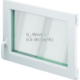 ACO Therm 3.0 Fenstereinsatz Dreh/Kipp Standard mit 3-fach WSG, Anschlag links, 80x60 cm