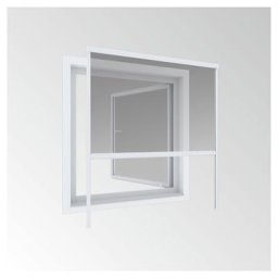 Windhager Insektenschutzrollo PLUS weiss Fliegengitter, 100x160 cm