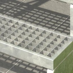 DOLLE Außentreppe Stufe für Gardentop, 10 Stufen, 80 cm