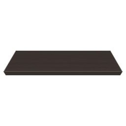 DOLLE Außentreppe Stufe Trimax Dunkelbraun für Gardentop, 8 Stufen, 100 cm