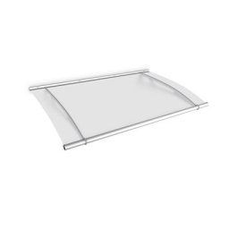 gutta Pultvordach PT-L Edelstahl, weiß-satiniert Dach, 150 cm