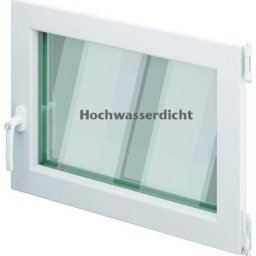 ACO Therm 3.0 Fenstereinsatz Dreh/Kipp Hochwasserdicht mit 3-fach WSG VSG, Anschlag links, 100x100 cm