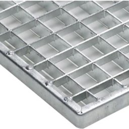 ACO Self Vario Maschenrost für Schuhabstreifer Outdoor Stahl verzinkt, Masche 30/30, 75x50 cm