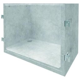 ACO Betonlichtschacht für druckwasserdichte Montage auf Dämmung, 1800 mm, 1000 mm,1270 mm,160 mm