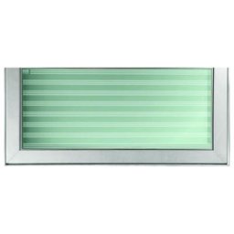 ACO Designabdeckung Vario Vollglas mit Einfassungsrahmen, 1250x600 mm, Anthrazit