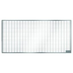ACO Maschenrost 30/10 Stahl verzinkt für Lichtschächte begehbar, 1250x450 mm
