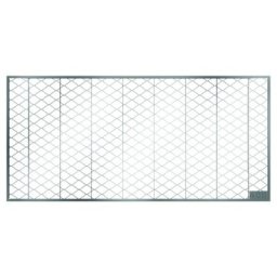 ACO Streckmetallrost Stahl verzinkt begehbar, 1250x250 mm