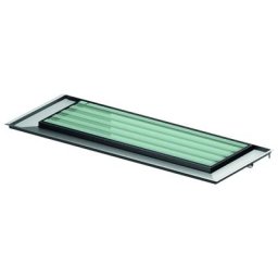 ACO Designabdeckung Vario mit Vollglas, 1250x400 mm