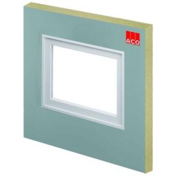 ACO Therm Block Montageplatte Standardmontage für Kunststofflichtschächte Nennmaß 150x140 cm, 100x100 cm, 14 cm