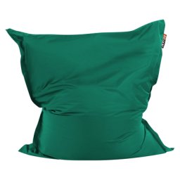 Sitzsack Smaragdgrün 140 x 180 cm Indoor Outdoor Stark wasserabweisender Langfristige Volumenstabilität Leicht Gewicht