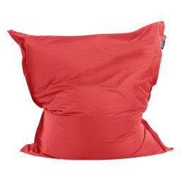 Sitzsack Rot 140 x 180 cm Indoor Outdoor Stark wasserabweisender Langfristige Volumenstabilität Leicht Gewicht