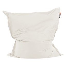 Sitzsack Beige 140 x 180 cm Indoor Outdoor Stark wasserabweisender Langfristige Volumenstabilität Leicht Gewicht