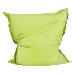 Sitzsack Grün 140 x 180 cm Indoor Outdoor Stark wasserabweisender Langfristige Volumenstabilität Leicht Gewich