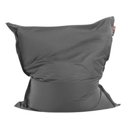 Sitzsack Grau 140 x 180 cm Indoor Outdoor Stark wasserabweisender Langfristige Volumenstabilität Leicht Gewicht