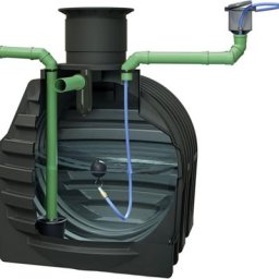 ACO Rain4me Komplettset Garten Basic Zisterne für Regenwassernutzung, 3300 L