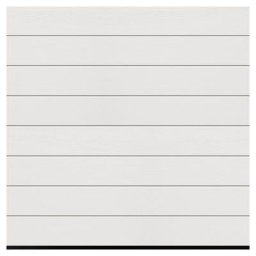 Hörmann Sektionaltor Rundum-sorglos-Paket RenoMatic Garagentor inkl. Zarge, Antrieb & Handsender, breite Lamellen (L-Sicke), 2500x2250 mm,Anthrazitgrau (RAL 7016),Planaroptik