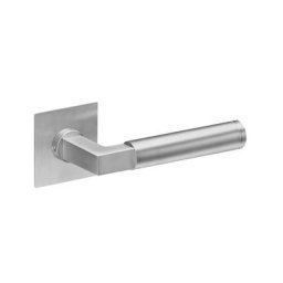 Karcher Türgriff-Garnitur Tasmania EPL31Q Edelstahl matt Türklinke, Profilzylinder