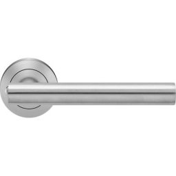 Karcher Türgriff-Garnitur Manhattan ER21 KD Comfort Privacy Edelstahl matt Türklinke