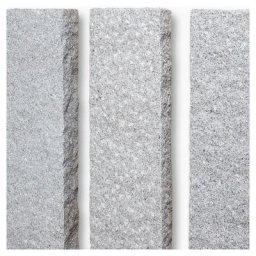 Seltra Natursteine Palisaden multi BRAVO RUSTIQUE Granit edelgrau Herkunft China, 10x30x100 cm