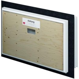 ACO Therm 3.0 Leibungskellerfenster Hochwasserdicht mit Flansch 3-fach WSG, Anschlag rechts, 100x75 cm,25 cm