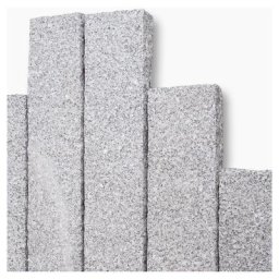 Seltra Natursteine Palisaden BRAVO MONTANA+ Granit edelgrau, 8x20 cm, 75 cm