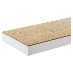 IsoBouw Dachbodendämmung Verbundelement aus Styropor mit 12mm OSB-Platte Dachdämmung, 192 mm, 032