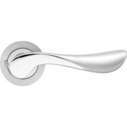 Karcher Türgriff-Garnitur Stockholm ER79 KD Comfort Privacy Edelstahl poliert/matt Türklinke