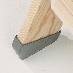 DOLLE Kunststofffüße für Bodentreppe hobby, kompakt, clickFIX 3-teilig und alu-top