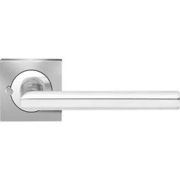 Karcher Türgriff-Garnitur Porto ER43Q KD Comfort Privacy Edelstahl poliert/matt Türklinke
