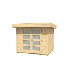 wolff Finnhaus Gerätehaus Varianta basic Geräteschuppen, 250x250 cm