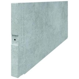 ACO Hinterfüllplatte Betongrau für Betonlichtschacht, 400 mm, 1520 mm