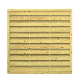 TraumGarten Sichtschutzzaun Holz XL, 179x179 cm