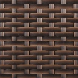 TraumGarten Sichtschutzzaun WEAVE Mocca, 88x88cm