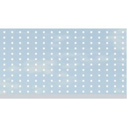 TraumGarten Sichtschutzzaun SYSTEM Dekorprofil Glas THETA Silber, 15 cm