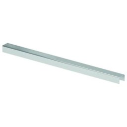 ACO Designabdeckung Vario Einlegeprofil, 100x40 cm, Silber