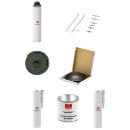 ACO Therm Block Montageset für Therm Block druckwasserdichte Montage mit Zarge, für 1x Therm Block, 12,5 cm