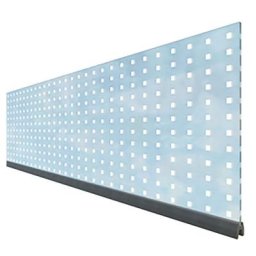 TraumGarten Sichtschutzzaun SYSTEM Dekorprofil Glas THETA Anthrazit, 15 cm