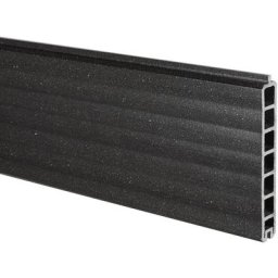 NATURinFORM WPC-Sichtschutzzaun DER EFFEKTIVE/DER FLEXIBLE Lamellenset anthrazit